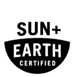 Sun+Earth Certified logo