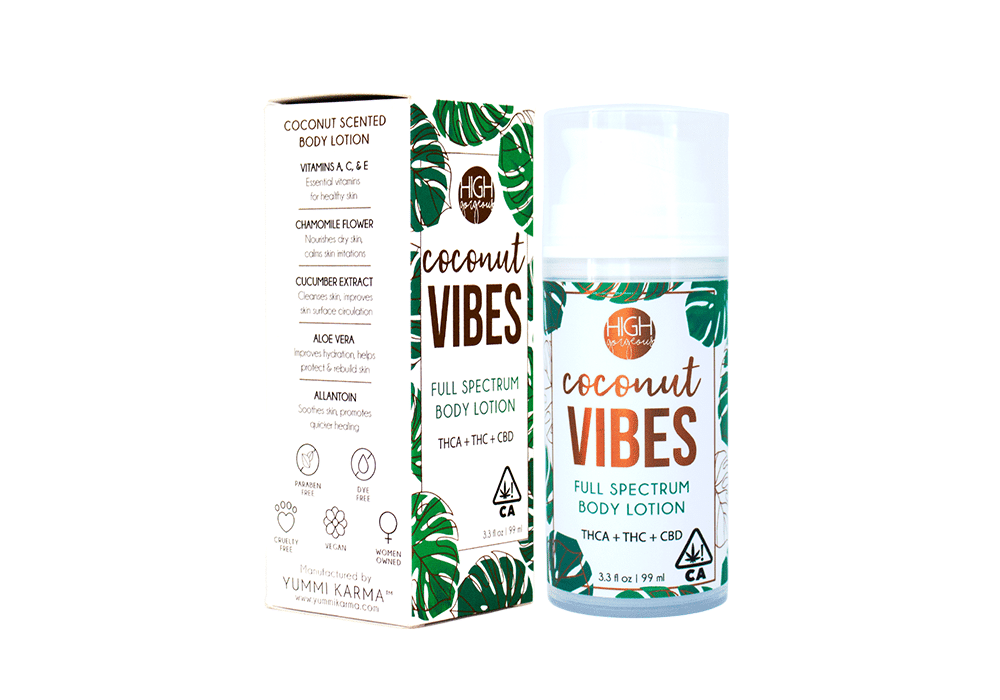 High Gorgeous Coconut Vibes Body Lotion