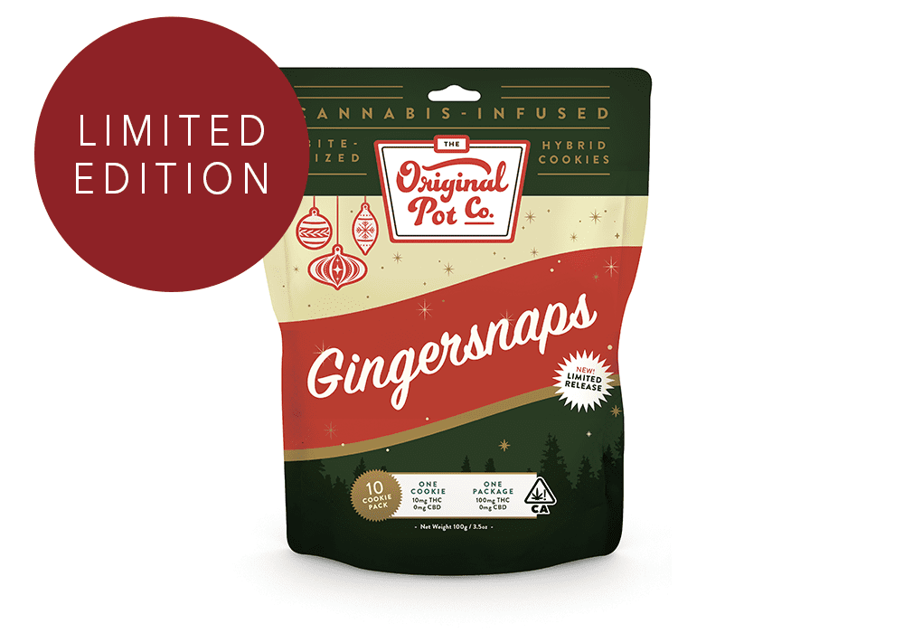 Original Pot Co. Gingersnap cookies - limited edition