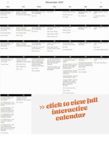 November 2021 Calendar