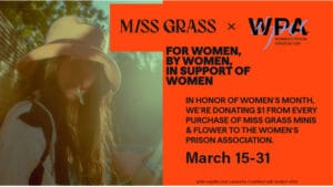 Miss Grass Women's Prison Association Campaign 2022