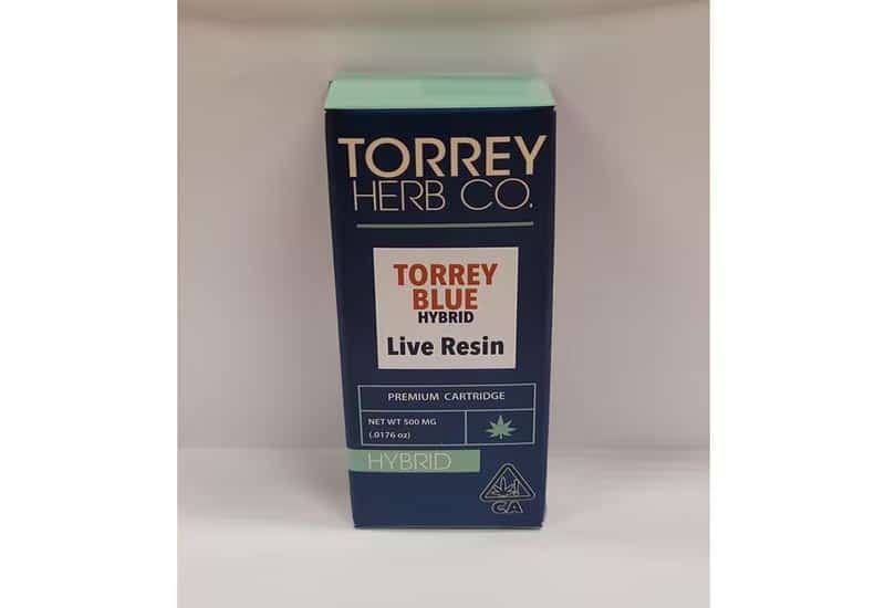 Torrey Herb Co Blue Hybrid Vape