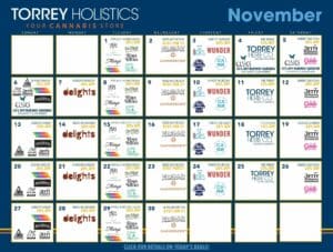 November Calendar Click for today's deals