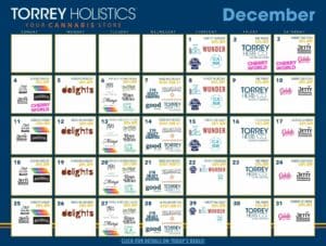 December Calendar Click for Today's Deals