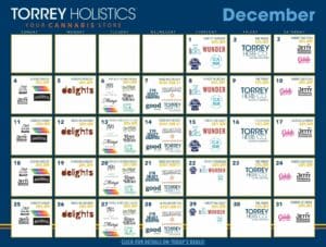 December Calendar Click for Today's Deals