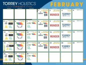 February Deals Calendar Click here to see today's deals